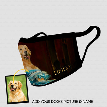 Personalized Dog Gift Idea - Royal Dog's Portrait 95 For Dog Lovers - Cloth Mask
